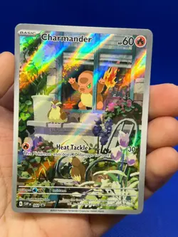 Pokemon Scarlet & Violet Obsidian Flames ETB Charmander 044 Black Star Promo NM - Image 2