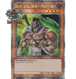 Yugioh! 1x Elemental HERO Wildheart RA03-EN157 Quarter Century Secret Rare NM - Image 1