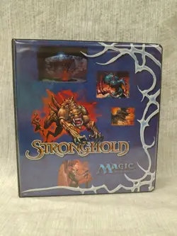 Stronghold Vintage MTG Magic the Gathering Ultra Pro Binder USED SEE PHOTOS - Image 1