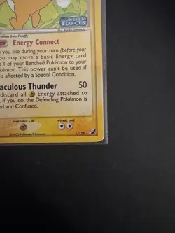 Ampharos EX unseen Forces 1/115 Holo Rare Pokemon Card TCG (SEE PHOTOS) - Image 5