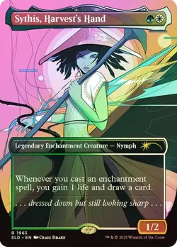 MTG - Sythis, Harvest's Hand - Rainbow Foil - Secret Lair - Magic the Gathering - Image 1