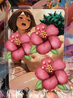 Matte Beautiful Waifu Handmade Card Goddess Story CCG Anime Double Sided - Image 1