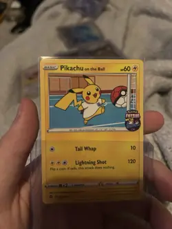 Pokemon TCG Pikachu On The Ball UK Exclusive Futsal Promo Card 001/005 - Image 3
