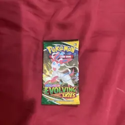 Nintendo Pokemon TCG Evolving Skies Booster Pack Sylveon 10 Cards English - Image 1