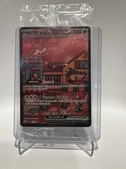 SEALEd Pokemon Mew EX Full Art Holo Promo 053 Scarlet & Violet Card - Image 1
