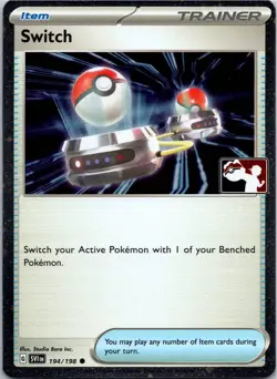 Switch - 194/198 Prize Pack Series Cards Common NM Holo - Image 1