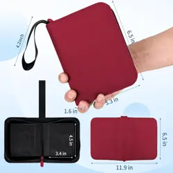 1 Pocket Toploader Binder 40 Pockets One Pocket Mini Trading Card Album,Diamond - Image 2