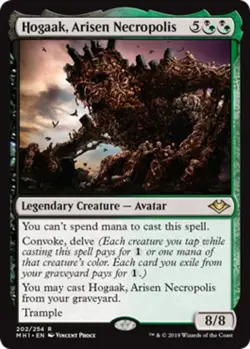 1x Hogaak, Arisen Necropolis - Foil Moderate Play MTG Magic - Kid Icarus - - Image 1