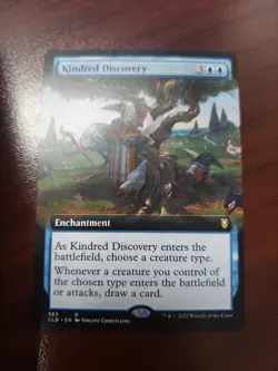 Kindred Discovery (Extended Art) Commander Legends: Battle for Baldur's Gate... - Image 1