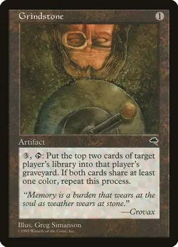 MTG Grindstone Tempest Regular NM - Image 1
