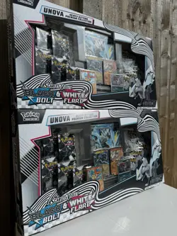 Pokemon TCG Unova Heavy Hitters Black Bolt White Flare Box Factory Sealed X2 - Image 2