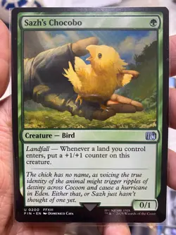 Sazh's Chocobo Final Fantasy Regular MINT - Image 1