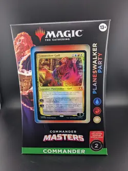Commander Masters - Planeswalker Party MTG Commander Deck New Sealed Magic EDH - Image 1