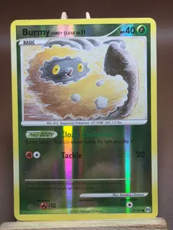 HP/DMG Burmy - Reverse Holo - 57/99 Arceus - Pokemon TCG - 2009 - Image 1