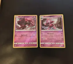 2x Traunfugil & Traunmagil Reverse Holo Pokemon Karten Sammlung| DE 39 & 40/111 - Image 1