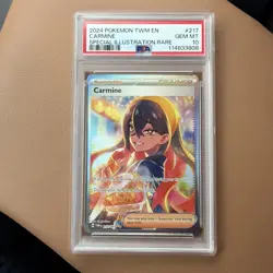 Pokemon Carmine 217/167 SIR PSA 10 - Image 1