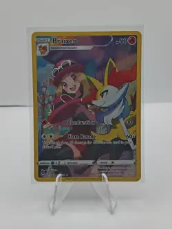 Braixen TG01/TG30 Silver Tempest Trainer Gallery Illustration Rare Pokemon NM - Image 1