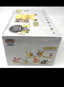 Pokemon TCG Chinese Tin with Mystery Plush & 151 Chinese Packs Sealed Case- US - Image 3