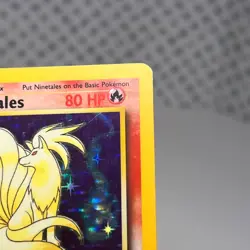 Ninetales 012/102 1999 Pokemon Base Set Holo MP - Image 4
