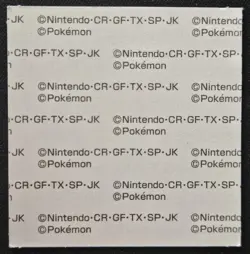 Japanese Charmander Daiichi Pan Stickers Part 2 Pound Cake Pokemon Trading CG NM - Image 2