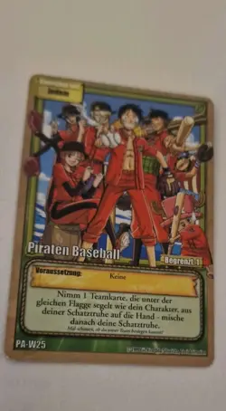 One Piece Karte PA-W25 Piratenbaseball - Image 1
