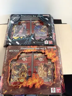 One Piece Illustration Box Vol. 5 and Vol. 6 Bandai Sealed!!! - Image 1