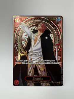 Shanks - OP09-004 (SP) (Gold) - Carrying On His Will (OP13) - Image 1