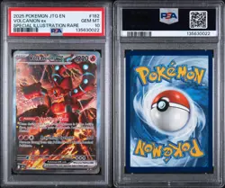 Volcanion EX Sir #182/159 Journey Together PSA 10 Gem Mint 💎 - Image 3