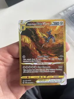 Pokemon Origin Forme Dialga VSTAR Gold Secret Rare Card GG68/GG70 Crown Zenith - Image 1