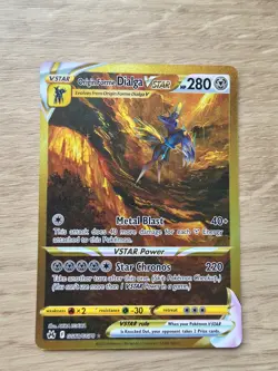 Pokemon TCG Origin Forme Dialga VSTAR Crown Zenith GG68/GG70 - Image 1