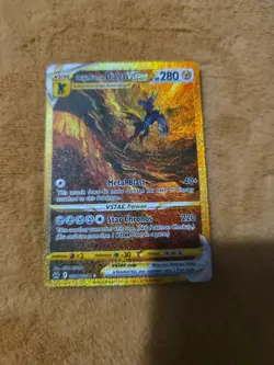 Pokemon TCG Origin Forme Dialga VSTAR Crown Zenith GG68/GG70 NM Secret Rare Card - Image 1