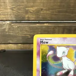 Pokemon Mew 09/53 Wotc Promo Holo Basic 50 HP Card 2000 English - Image 5