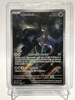 Pokemon TCG Mewtwo SVP 052 Scarlet Violet 151 Black Star Promo Card, SEALED - Image 1