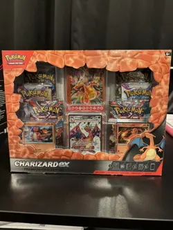 Pokemon TCG: Charizard ex Premium Collection Box - 6 Packs 820650873232 - Image 1