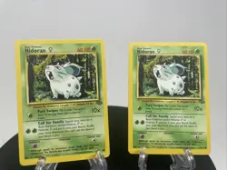 Nidoran 57/64 Jungle Set Unlimited WOTC Pokemon Card LP / Near Mint X 2 - Image 1