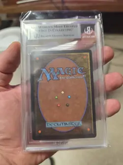 Arabian Nights Library of Alexandria BGS 8.5 Graded Magic MTG 10 Surface! - Image 2