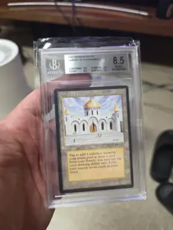 Arabian Nights Library of Alexandria BGS 8.5 Graded Magic MTG 10 Surface! - Image 3