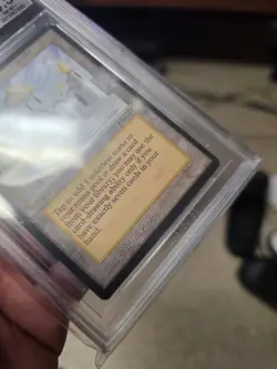 Arabian Nights Library of Alexandria BGS 8.5 Graded Magic MTG 10 Surface! - Image 4