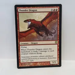 Thunder Dragon #61 MTG Duel Decks: KNIGHTS vs. DRAGONS (LP/NM) - Image 1