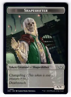 Shapeshifter 1 // Insect 22 NM Commander: Duskmourn: House of Horror MTG Regular - Image 1