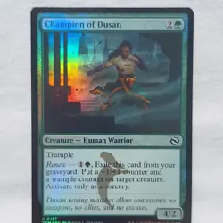 Champion of Dusan 137 Tarkir: Dragonstorm Foil Magic The Gathering - Image 3