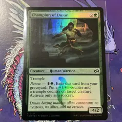 Champion of Dusan Foil (137) Tarkir: Dragonstorm TDM MTG Magic - Image 3