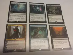 Lot of 6 MTG Eternal Masters NM Entomb Mystical Tutor Toxic Deluge Dack - Image 1