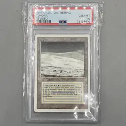 1994 Tundra Revised Magic The Gathering PSA 10 Gem MT - Image 1