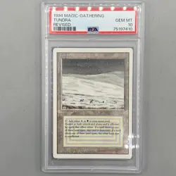 1994 Tundra Revised Magic The Gathering PSA 10 Gem MT - Image 3