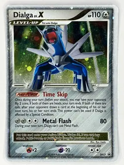 Dialga LV.X MP DP37 Diamond and Pearl Pokemon TCG Holo - Image 1