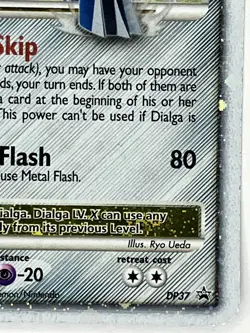 Dialga LV.X MP DP37 Diamond and Pearl Pokemon TCG Holo - Image 4