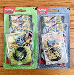Lot of 2 Pokemon TCG Ascended Heroes Blister Packs Promos Komala + Tangela New - Image 1