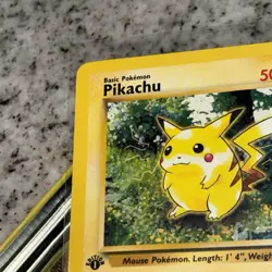 1st Edition Pikachu 60/64 🔥 | ‘99 WOTC, Nintendo | GameFreak LP Pokemon TCG - Image 4