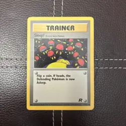 Pokemon TCG - Sleep! - 79/82 - Team Rocket - MP/LP Unlimited Common (2000) - Image 1